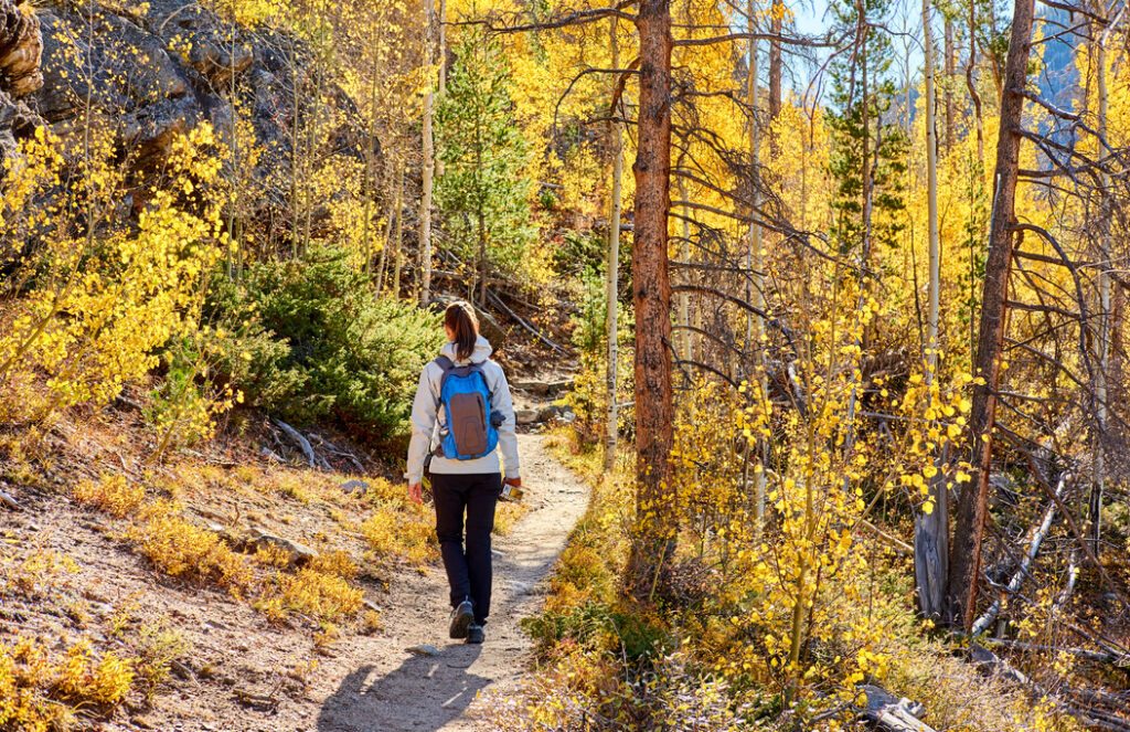 Wandern im Herbst mit Eventlokal zu mieten