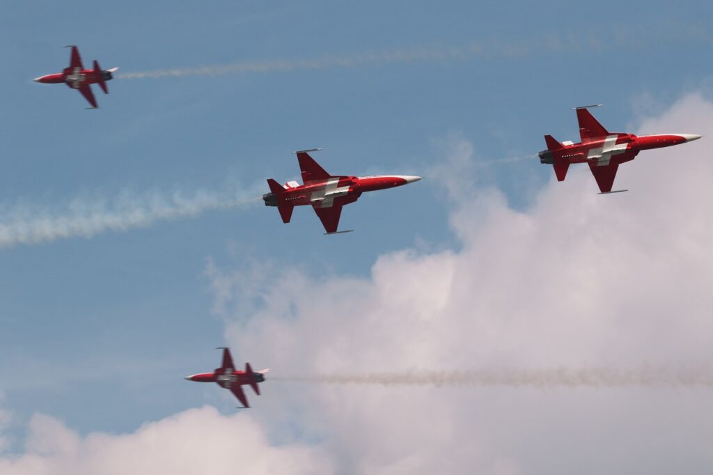 Patrouille Suisse - Eventlokalität Fronalp mieten
