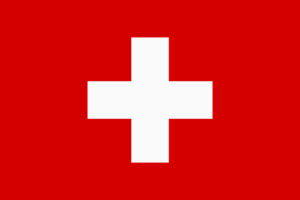 Schweizer Fahne mit weissem Kreuz – 1. August und Bundesfeier auf der Fronalp beim Stockhus