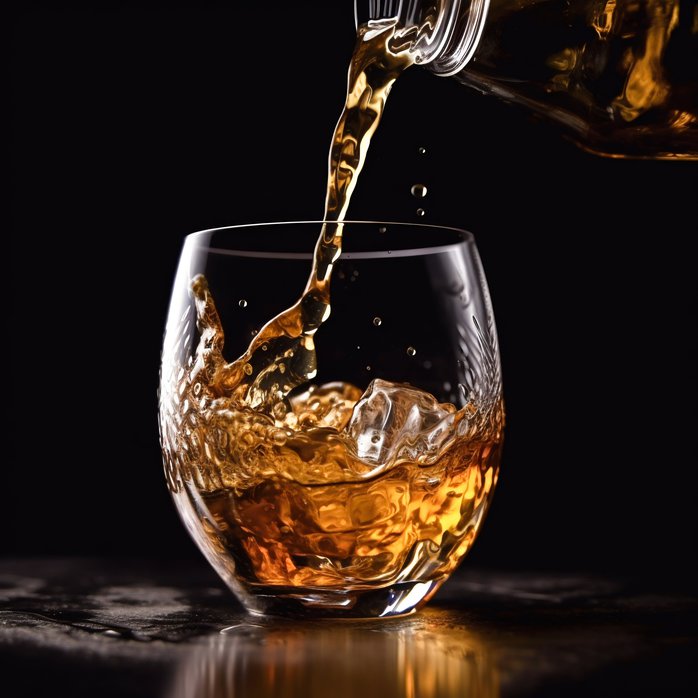 Whiskey Tag feiern mit Freunden im Eventlokal