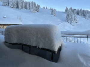 Animierter Winterzauber Eventlokal Glarus